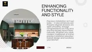 Precision in Every Detail The Future of Kitchen Cabinet Installation @diamondkitchendesignss