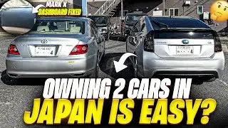 Owning 2 Cars in Japan Isn&rsquo;t Easy&hellip; Mark X Dashboard Fixed 😎🔥