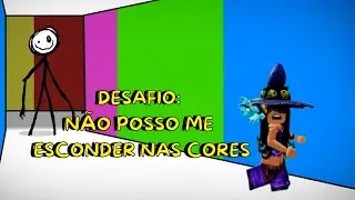 Desafio proibido: não pode usar a COR PRA SE ESCONDER!(color or die)