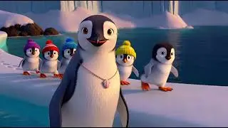 Five Little Penguins  Kids Nursery Rhyme1080p