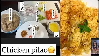 Chicken pilao easy & simple recepie for beginners😋😉 | Craziness on Fleek | Amina's Universe - 2021