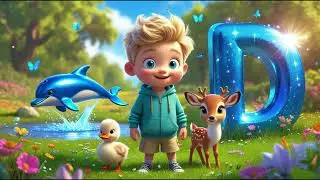 D is for Deer, Duck, and Dolphin | Learn the Letter D #Timmy #Alphabet #learnabc