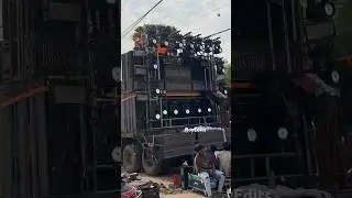 Biggest Dj Setup In Raja Singh Rally 2025 Hyderabad | Raja Singh Julus 2025 #rajasingh #shorts