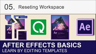 After Effects for Beginners | Part 5: Resetting Your Workspace to Default