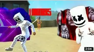 Marshmallow bundle only headshot😱 #shorts #freefire #marshmello