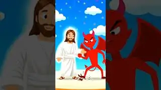 Devil challenges Jesus to a dance battle