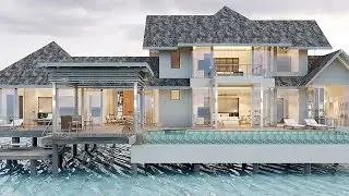 3 Bedroom Water Residence with Private Pool Video Tour at Ananea Madivaru Maldives Resort