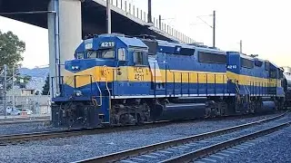 Especializado de ferrovalle al norte con las Gp40 