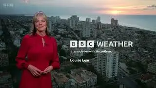Louise Lear North & South America weather forecast BBC September 11th 2025