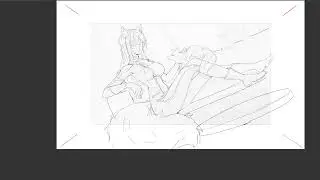 Live Drawing &ndash; Anime Illustration Process (Chill Stream)
