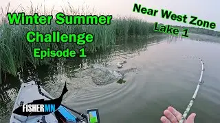 Winter Summer Challenge Episode 1 (Frog Bass Were Biting)