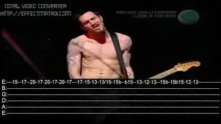 John Frusciante - Soul To Squeeze Solo (Big Day Out, 2000) ● TABS
