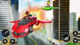 Flying Car Shooting Game: Modern Car Games 2020 - Android GamePlay - Shooting Games Android