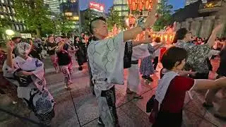 【4k】【大東京音頭】　2025年赤坂山王日枝神社盆踊り４　「山王音頭と民踊大会」　東京都千代田区