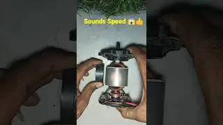 Motor Rotor with magnet 🧲 working amazing sounds increase speed ☺ #shorts