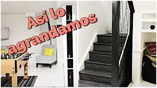 Como remodelar  la casa - como renovar la casa con poco dinero - como agrandar un cuarto - zotano