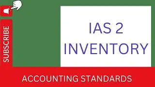 INVENTORY (IAS 2)