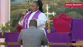 ACK PROVOST FORCED TO PRAY FOR MP NDINDI NYORO AFTER RISKING HIS LIFE EXPOSING RUTO GVT IN CHURCH