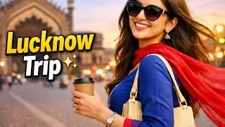 First Time in Lucknow 😍 | Food, Places & Fun-vlog/trip/travel