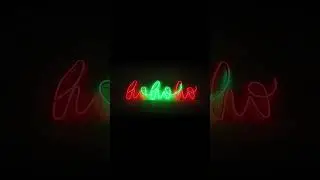 HoHoHo Neon Sign: Lighting Modes | The Solar Centre