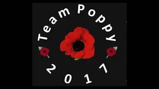 Team Poppy 2017 and West Cornforth from 80 metres
