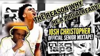 PRO OVERSEAS HOOPER REACTS TO Josh Christopher OFFICIAL Senior Year MIXTAPE! THE NEXT LOTTERY PICK?!