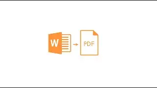 Save a PDF from Word on PC