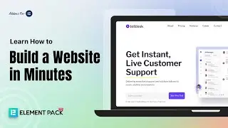 Build a Complete Website in Minutes with Element Pack Pro | Live Copy or Paste Tutorial