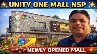 Delhi's New Attraction | Unity One Elegante Mall NSP | The Viral Mall of India | Unity One Mall