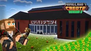Building a HYPER XP factory in Minecraft Create Mod