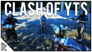 Clash of the Youtubers! - NEW ARK MOD - Ark SOTF Deathmatch #1