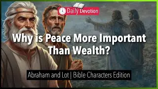 January 26: Why is Peace More Important Than Wealth? - Abraham and Lot - Genesis 13