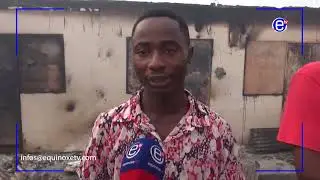 LE FEU FRAPPE A NOUVEAU LE MARCH&Eacute; BONAMOUSSADI A DOUALA - &Eacute;QUINOXETV