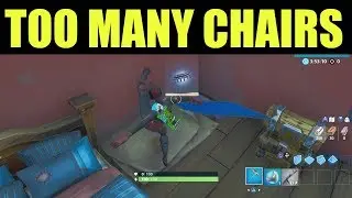 Fortnite Fortbyte #16 - Found in a desert house with too many Chairs