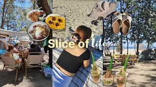 slice of life 🌿 | bonding with frennys 👯🏻&zwj;♀️ | beach camping with my fam 🌞🏖🏕