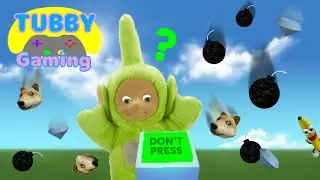 Tubby Gaming: Dipsy Plays Roblox Don't Press The Button