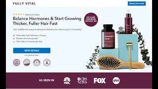 Fully Vital Hair Growth System #hairgrowth #hairgrowthtips