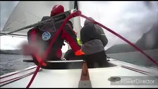 Training f&uuml;r die Yngling open European Championship