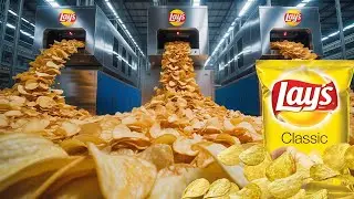 How Lay's Potato Chips Are Made In Factory | Inside The Potato Chips Factory 