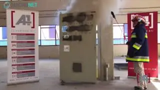 Extinción de incendio, tablero eléctrico