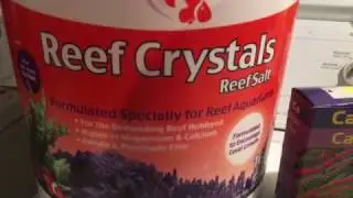 Instant Ocean Reef Crystals - Testing Water Parameters (Reupload)