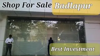 Investment opportunity in Badlapur 2600 sq ft shop Landmark Location on chowk #shorts