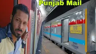 12137 Mumbai To Delhi Punjab Mail SL Class TrainJourney{Mumbai To Ferozpur Punjab Mail{ Sk on wheels
