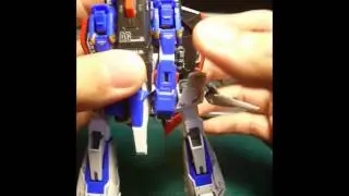 RG Z鋼彈變形解說影片