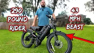 This Crazy Fast E-bike Can Handle a BIG BOY |  Eahora Romeo Ultra