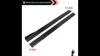 Enhance Your Mustang's Look with 2M Side Skirt Extensions - Installation Guide Included