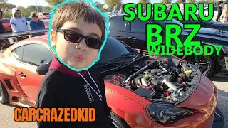 CARCRAZEDKID Checks Out a JDM SUBARU BRZ WIDEBODY