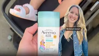 How does the Aveeno Kids Mineral Sunscreen really apply?