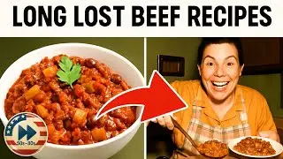 10 Forgotten Ground Beef Recipes Your Grandparents Ate To Survive !   American Food History Channel