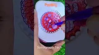 Dual Pen Amazing Spirograph Art| Do you like it? #spirograph #spirographshr #art #asmr #viral